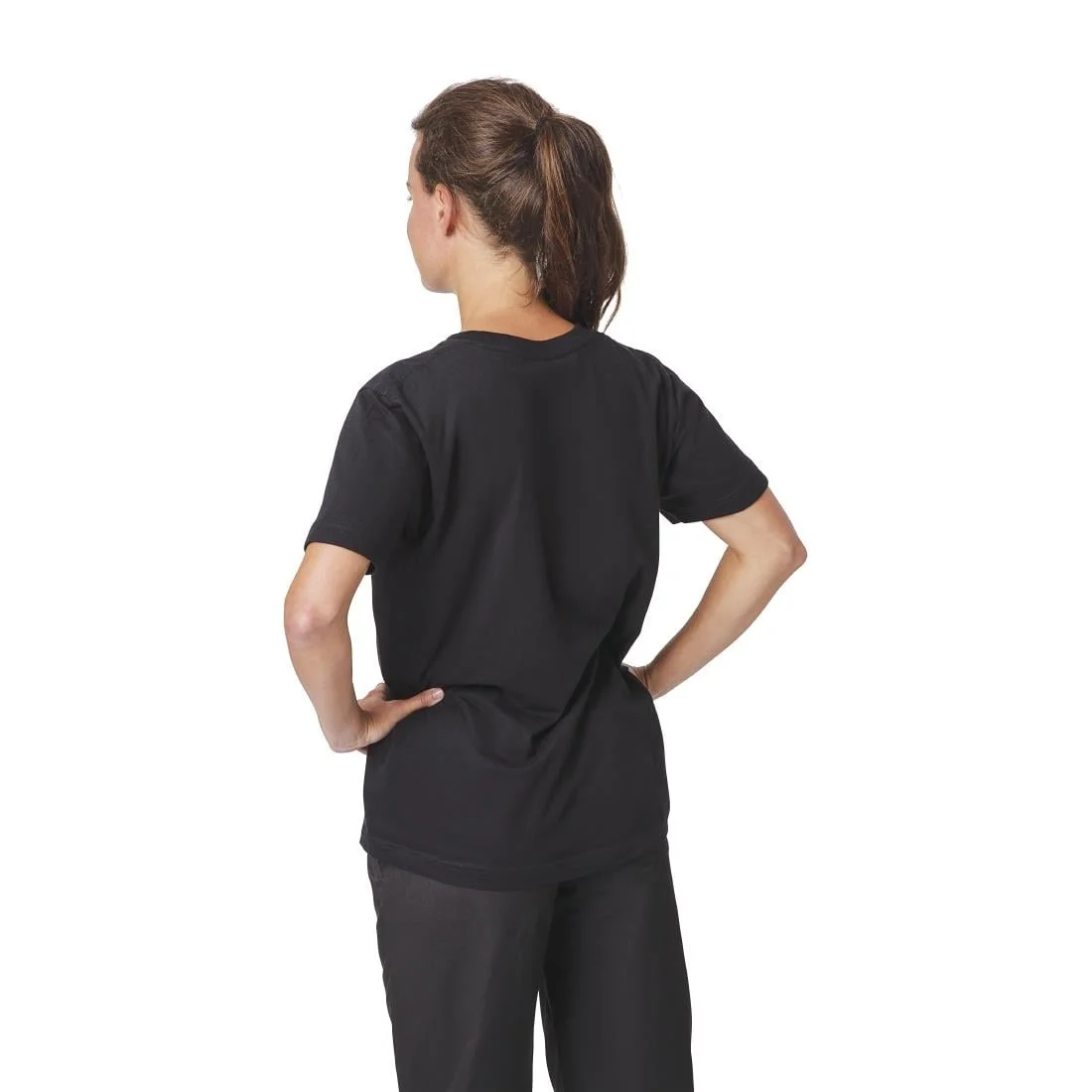 Unisex T-Shirt Black L - Image 7