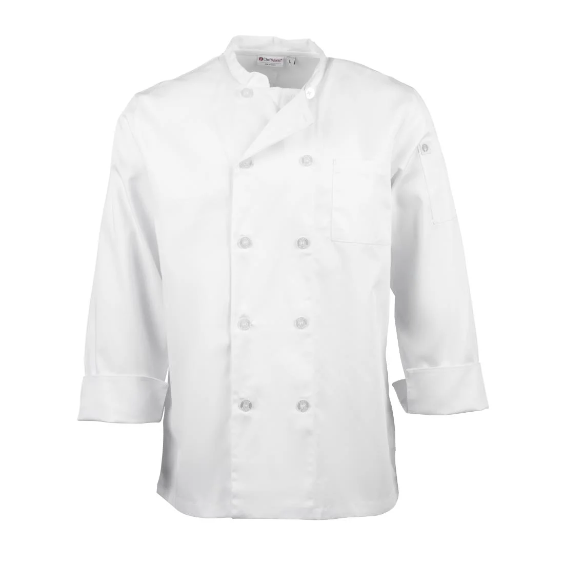 Chef Works Le Mans Chefs Jacket White - Image 9