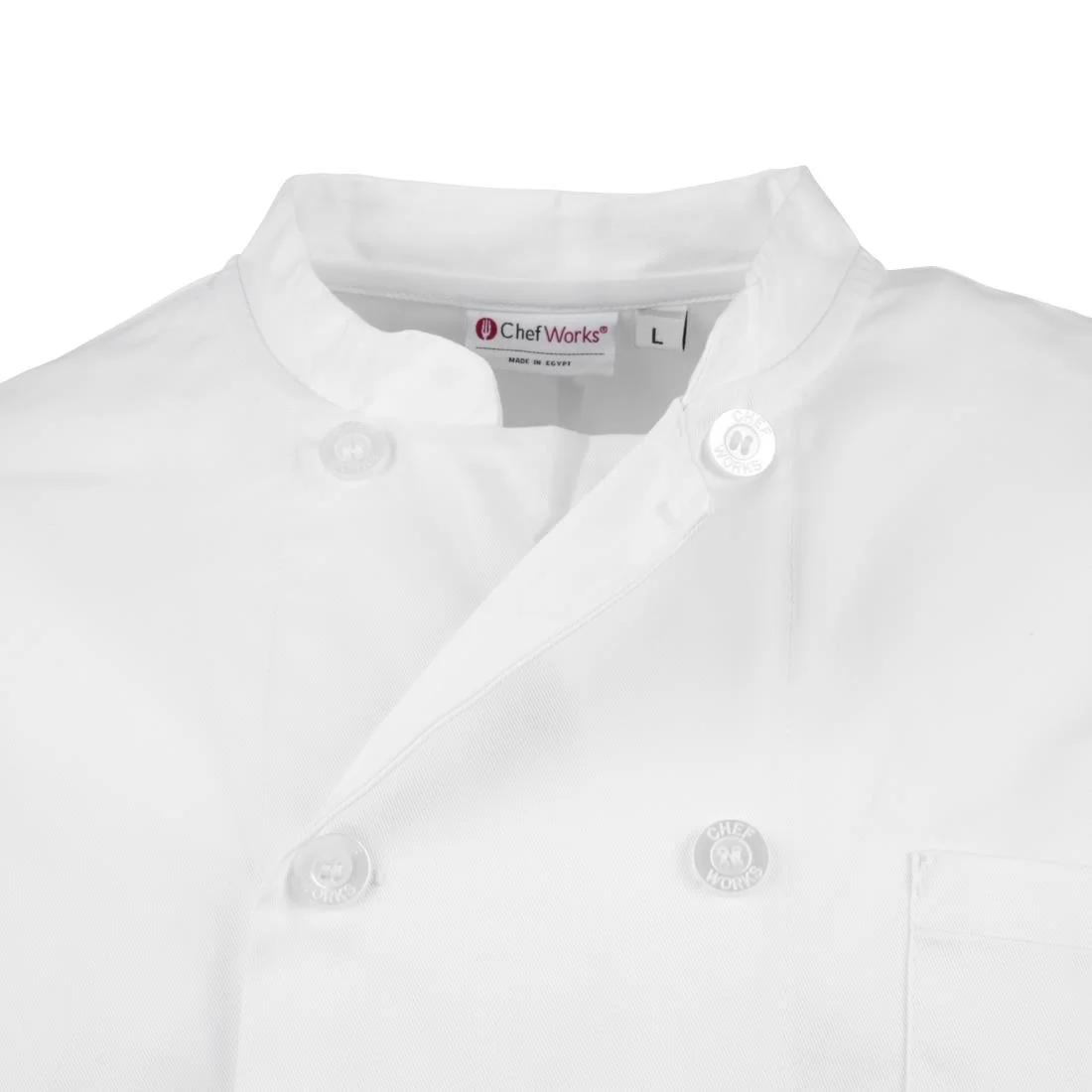 Chef Works Le Mans Chefs Jacket White - Image 10
