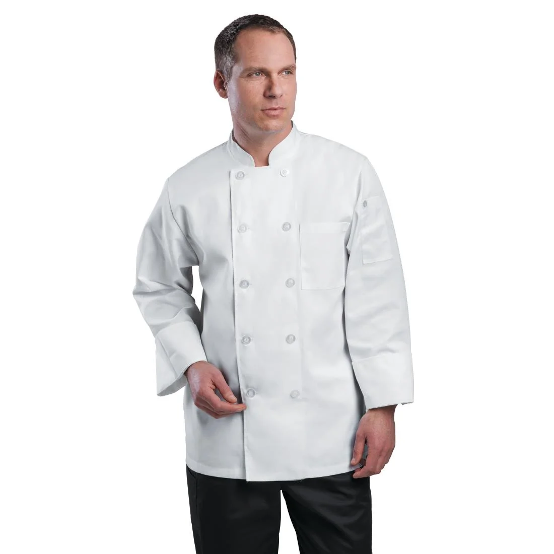Chef Works Le Mans Chefs Jacket White - Image 2