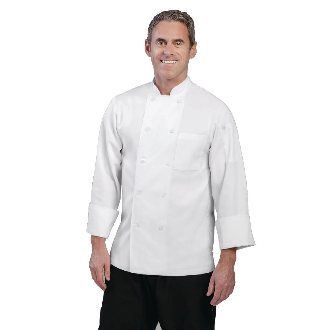 Chef Works Le Mans Chefs Jacket White - Image 11