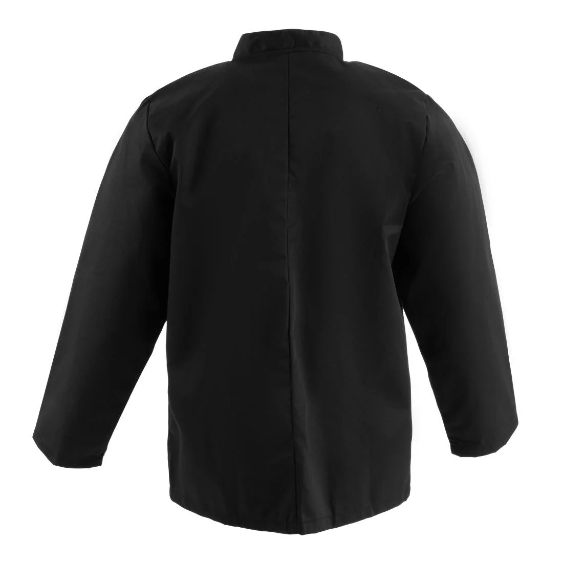 Whites Vegas Unisex Chef Jacket Long Sleeve Black - Image 9
