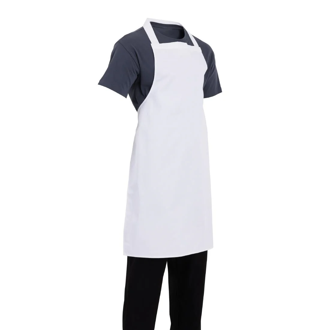 Whites Bib Apron Polycotton White
