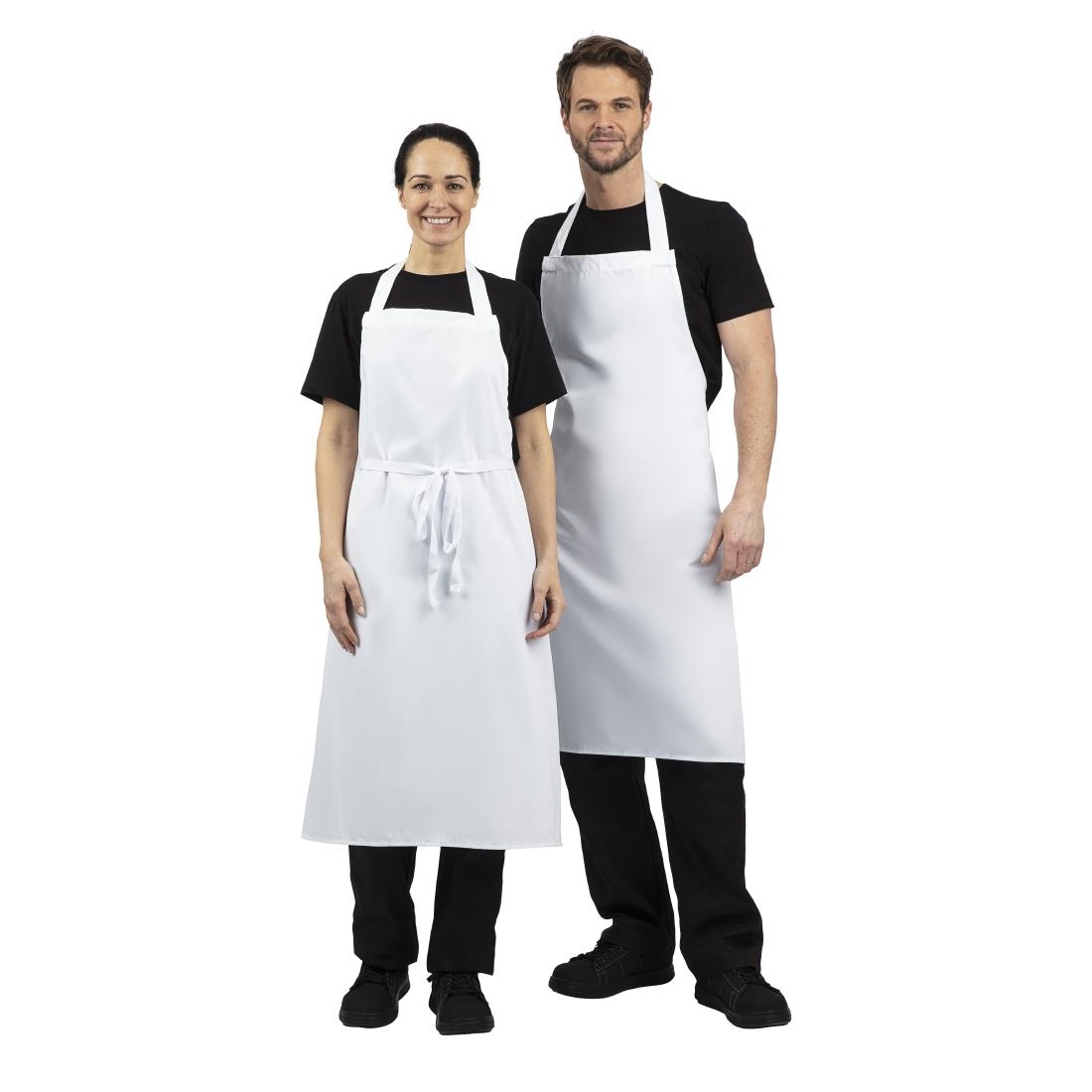 Whites Bib Apron White XL
