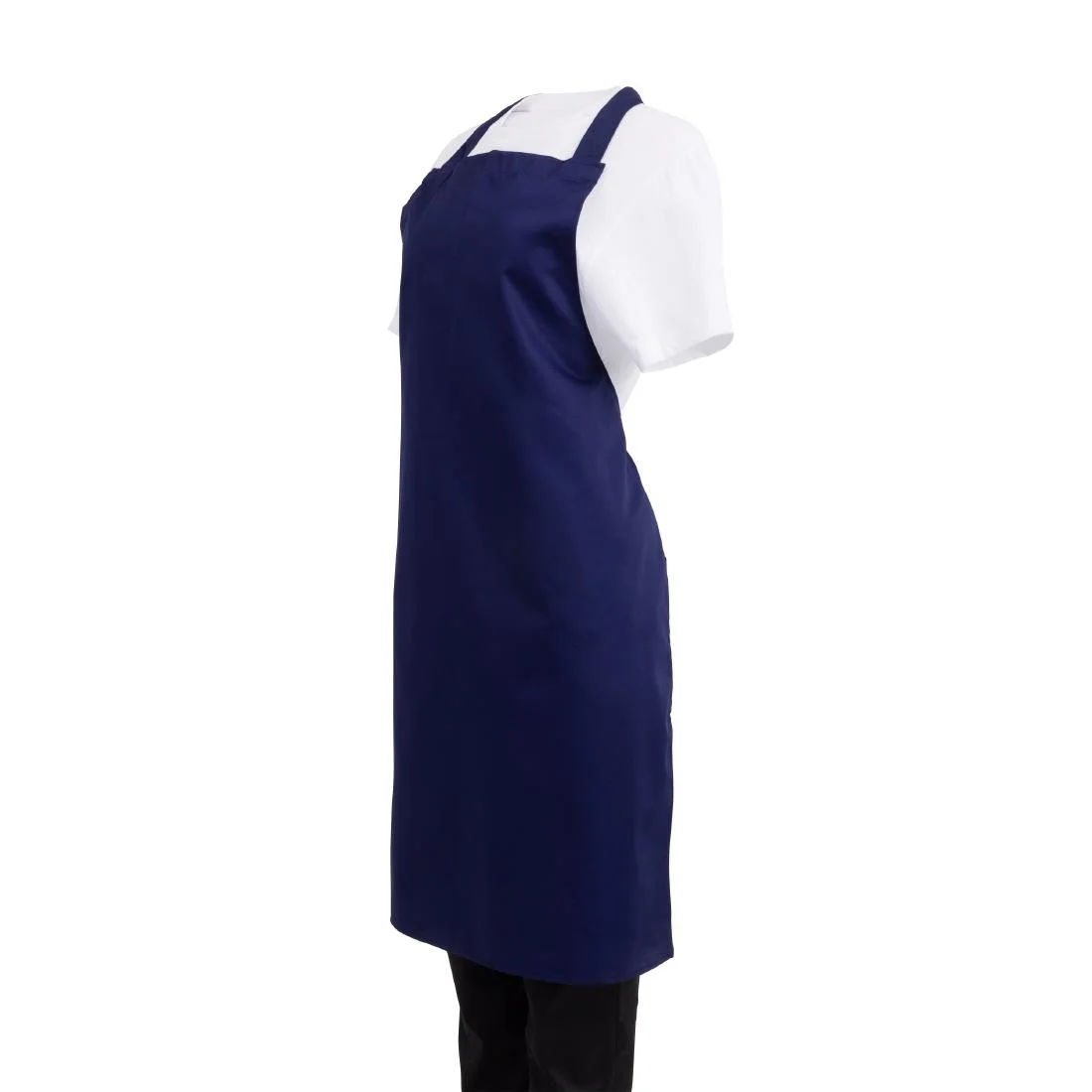 Whites Bib Apron Navy Blue - Image 10