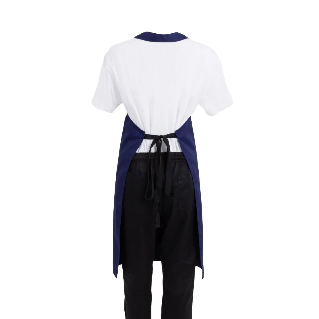 Whites Bib Apron Navy Blue - Image 11