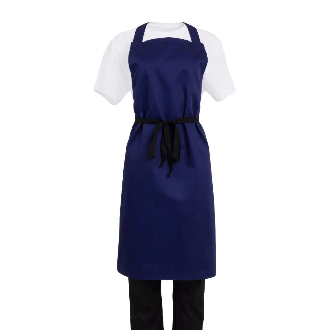 Whites Bib Apron Navy Blue - Image 12