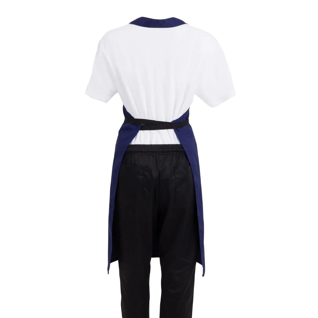 Whites Bib Apron Navy Blue - Image 13