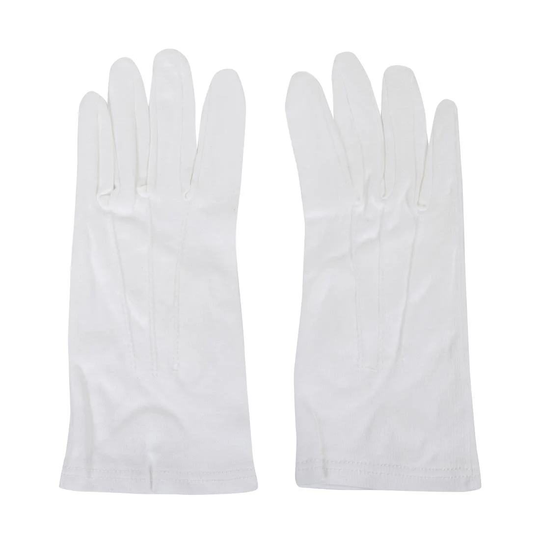 Mens Waiting Gloves White L - Image 2