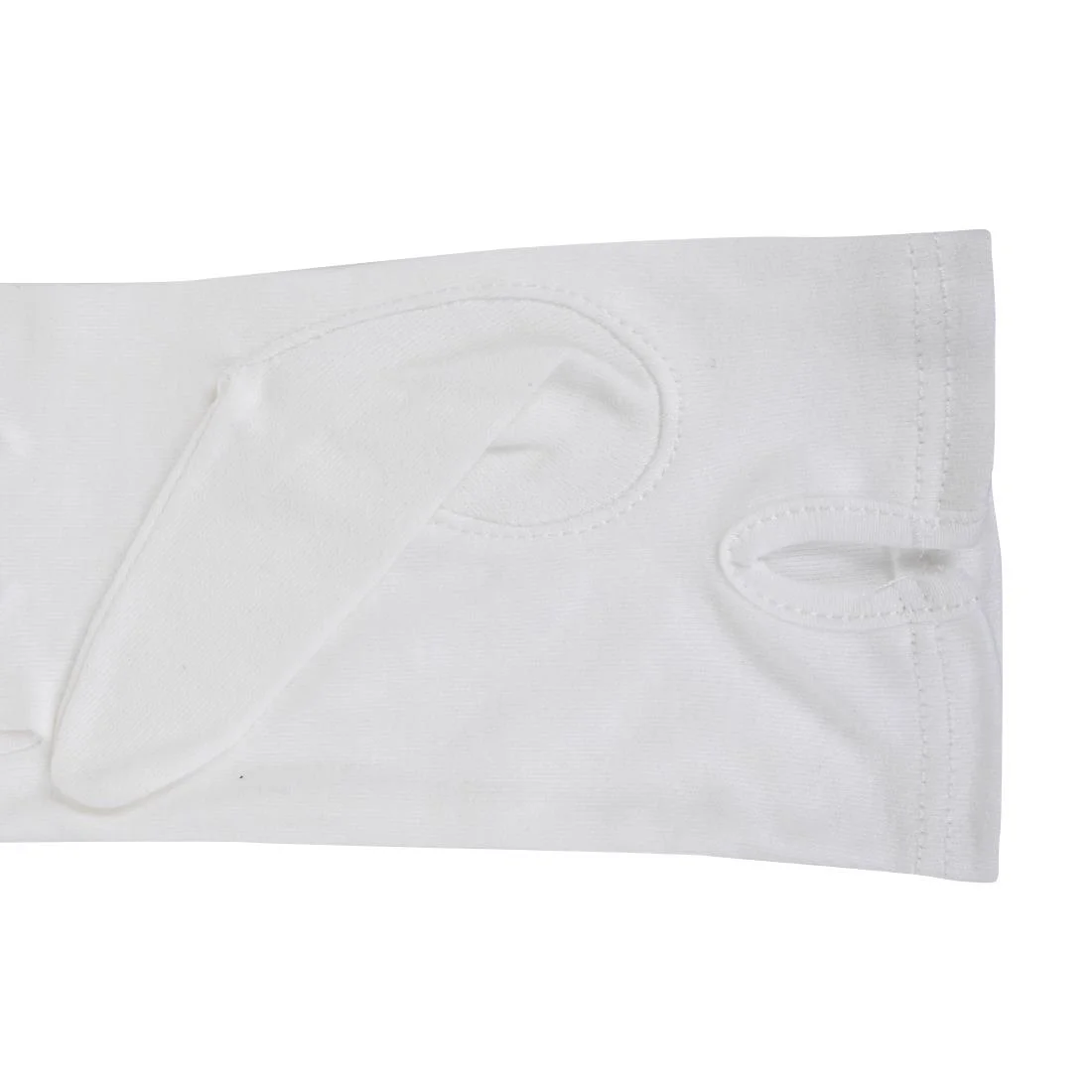 Mens Waiting Gloves White L - Image 6