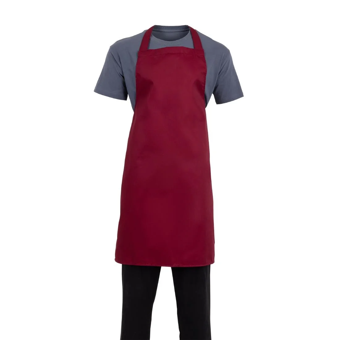 Whites Bib Apron Burgundy - Image 7