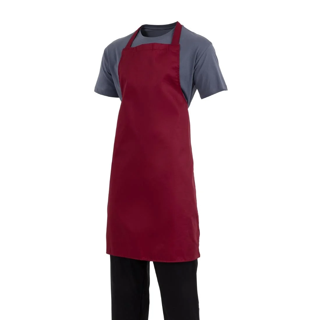 Whites Bib Apron Burgundy - Image 8