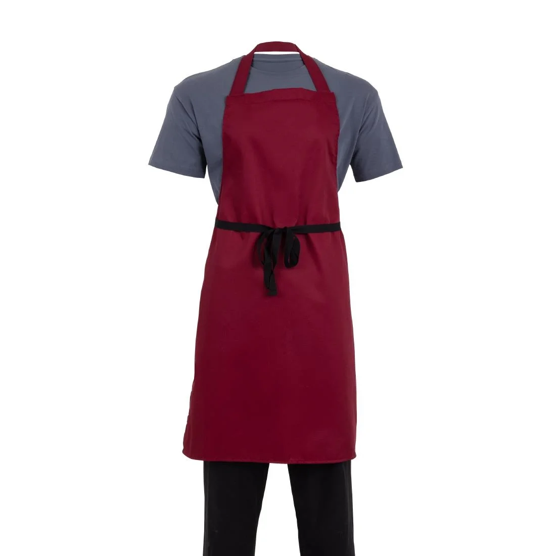 Whites Bib Apron Burgundy - Image 10