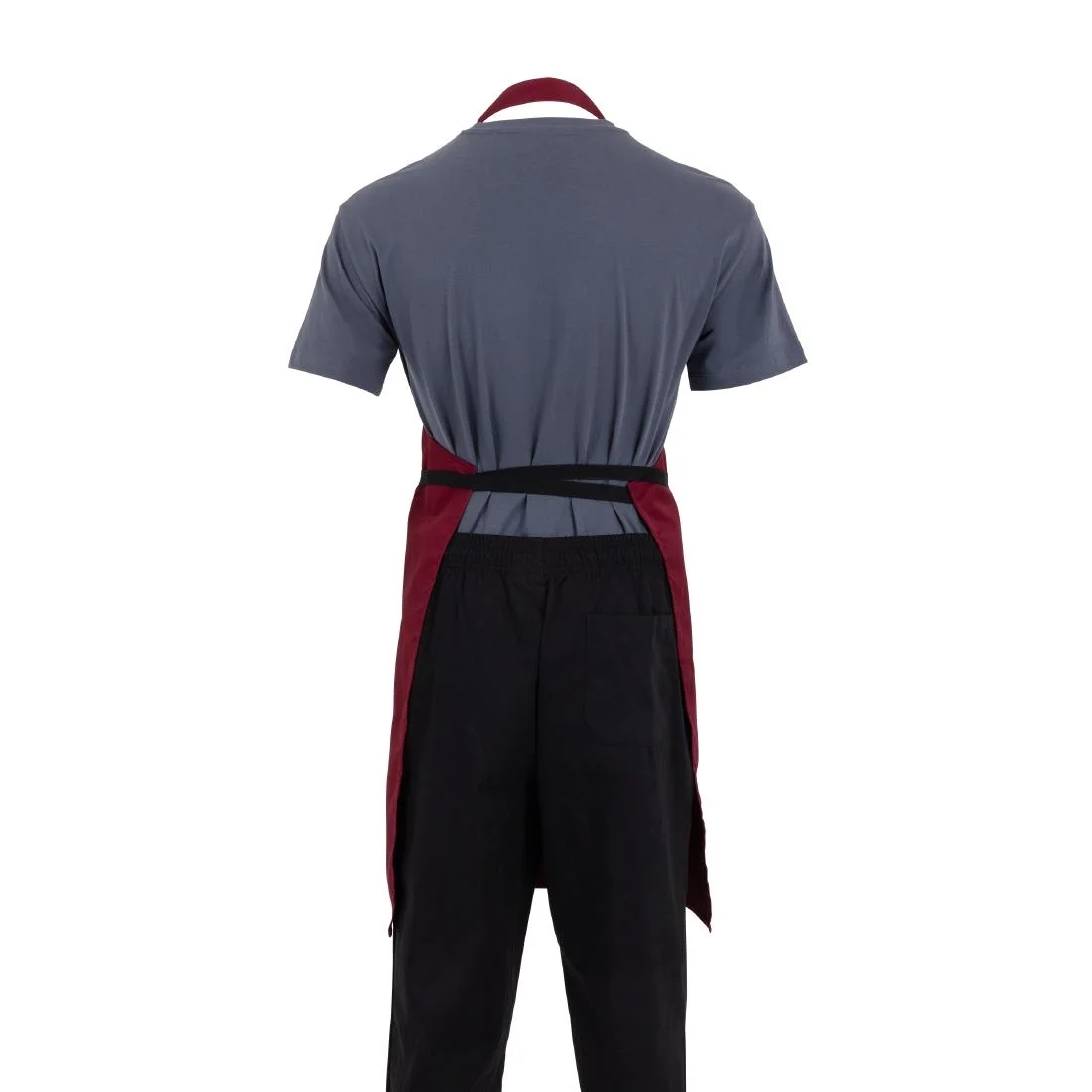Whites Bib Apron Burgundy - Image 11