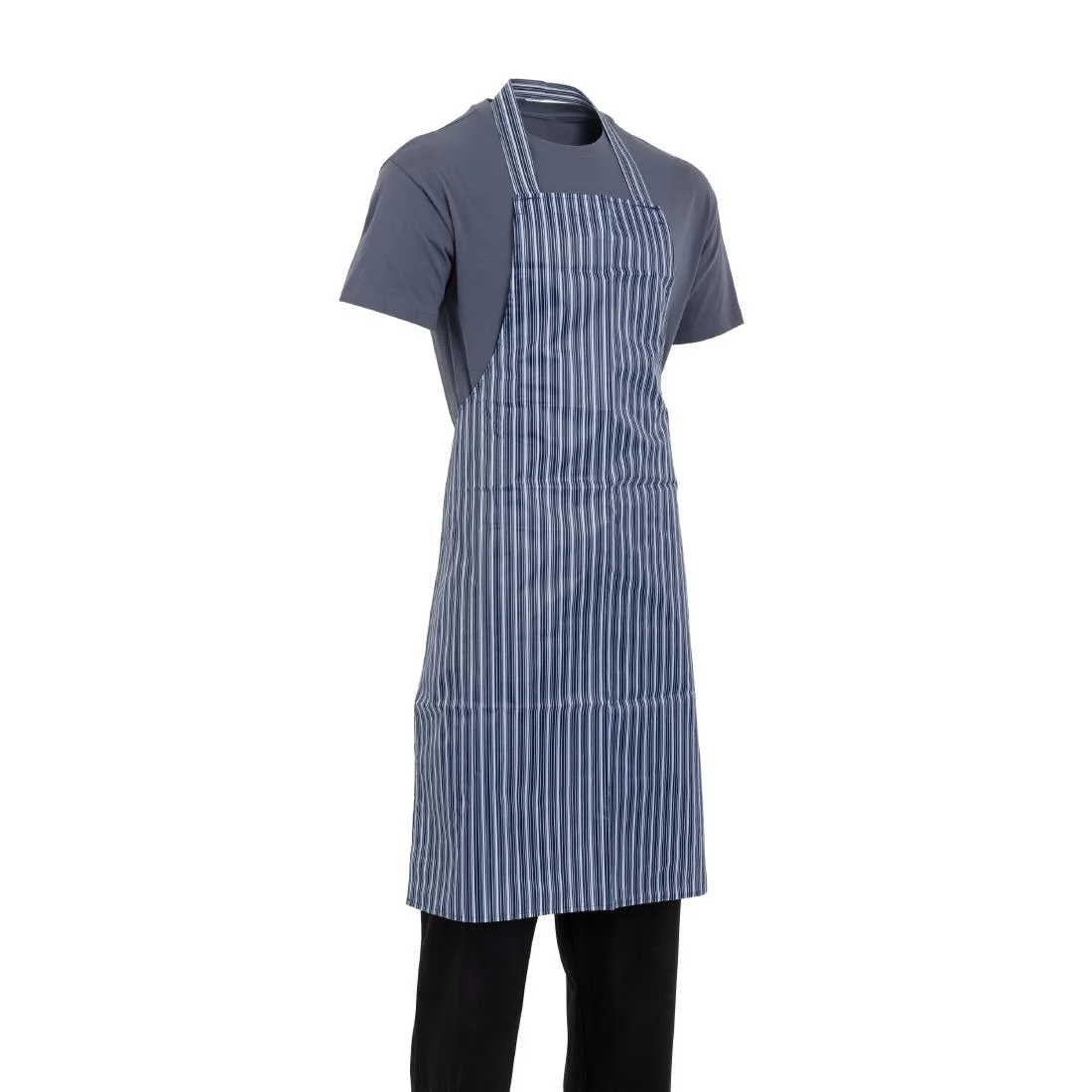 Whites Waterproof Bib Apron Blue and White