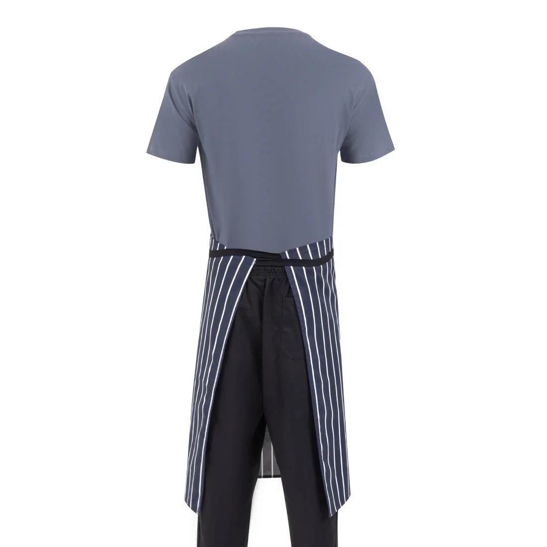 Whites Butchers Waist Apron Blue and White Stripe - Image 13