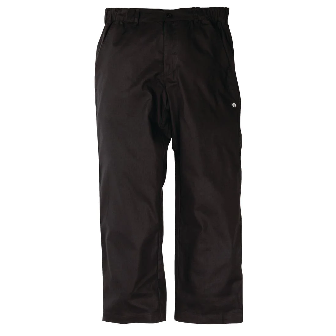Chef Works Unisex Executive Chefs Trousers Black Herringbone - Image 9