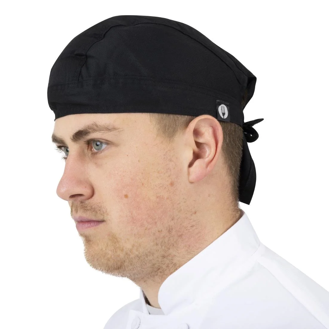 Chef Works Headwrap Black - Image 6