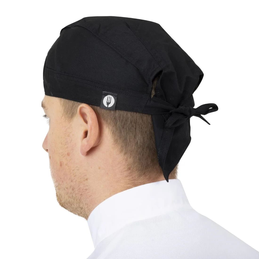 Chef Works Headwrap Black - Image 7