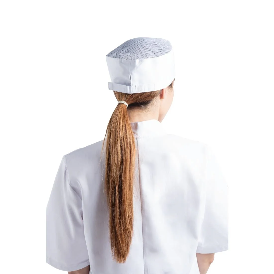 Chef Works Cool Vent Beanie White - Image 4