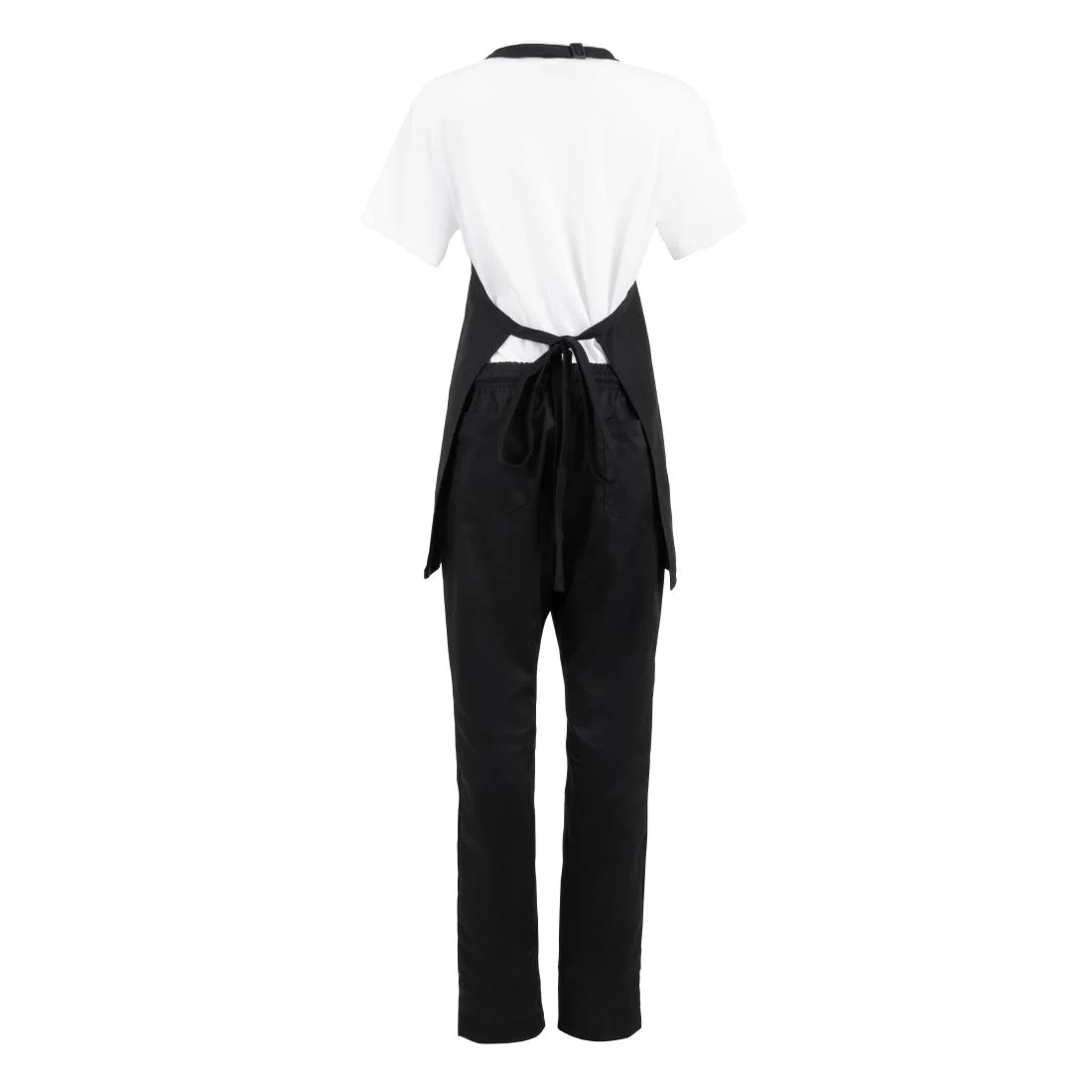 Uniform Works Tuxedo Bib Apron Black - Image 7