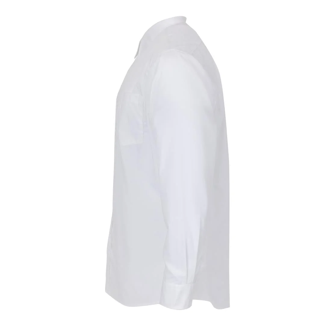 Uniform Works Unisex Long Sleeve Shirt White XL - Image 5