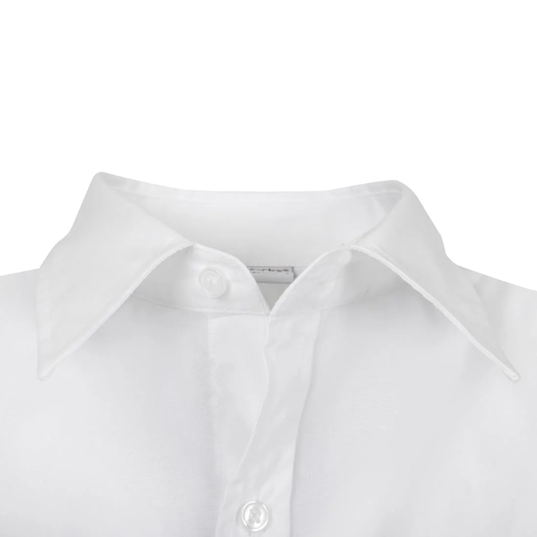 Uniform Works Unisex Long Sleeve Shirt White XL - Image 8