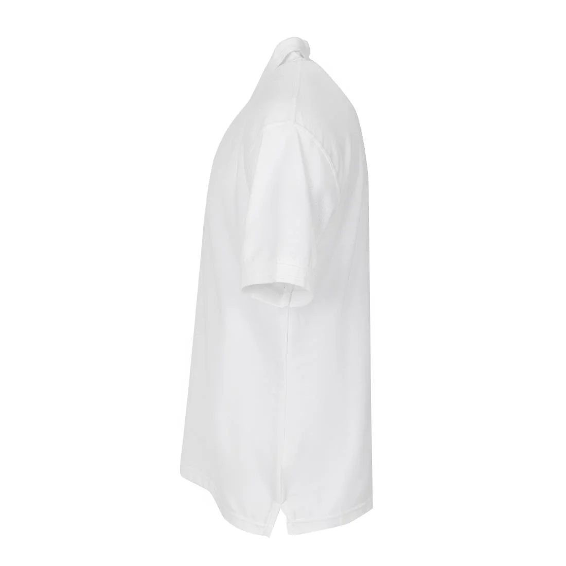 Unisex Polo Shirt White - Image 4