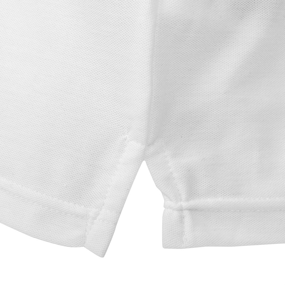 Unisex Polo Shirt White L