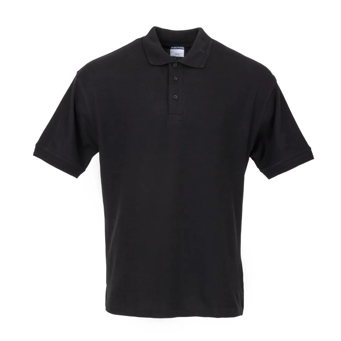 Unisex Polo Shirt Black S