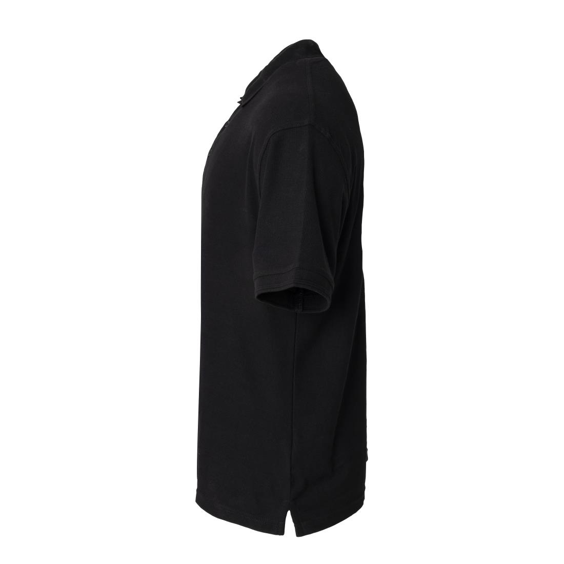 Unisex Polo Shirt Black L