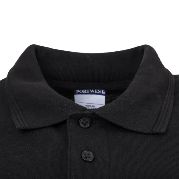 Unisex Polo Shirt Black L