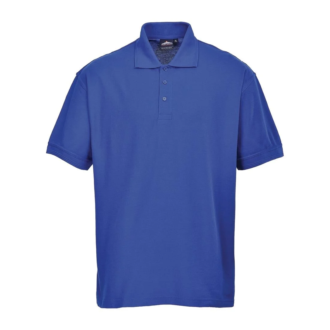 Unisex Polo Shirt Royal Blue M - Image 1