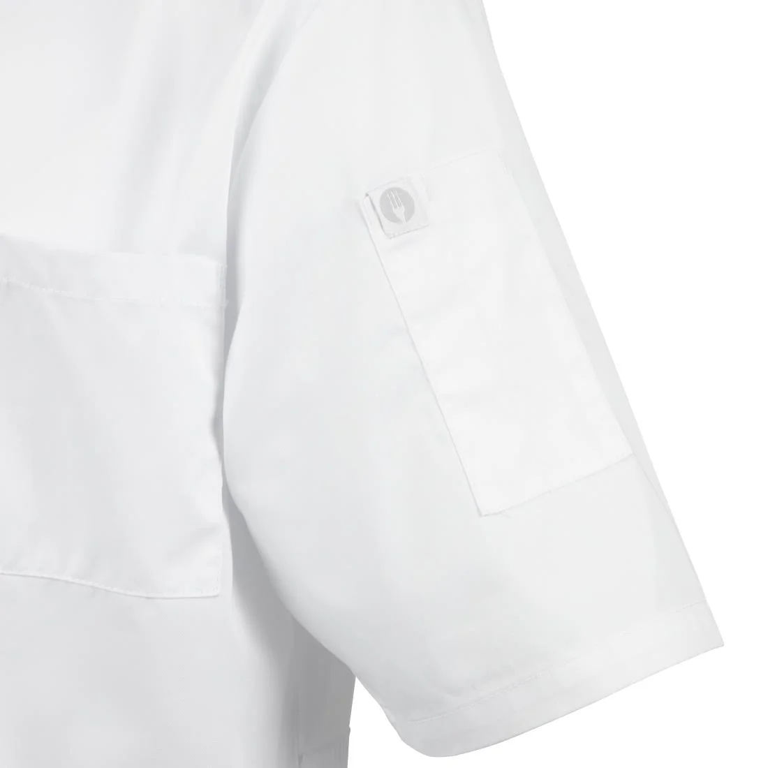 Chef Works Montreal Cool Vent Unisex Chefs Jacket White - Image 11