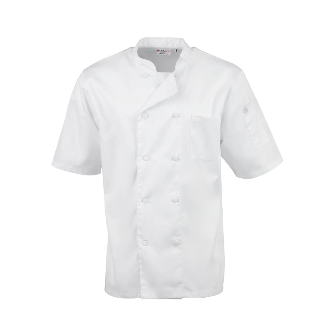 Chef Works Montreal Cool Vent Unisex Chefs Jacket White - Image 12