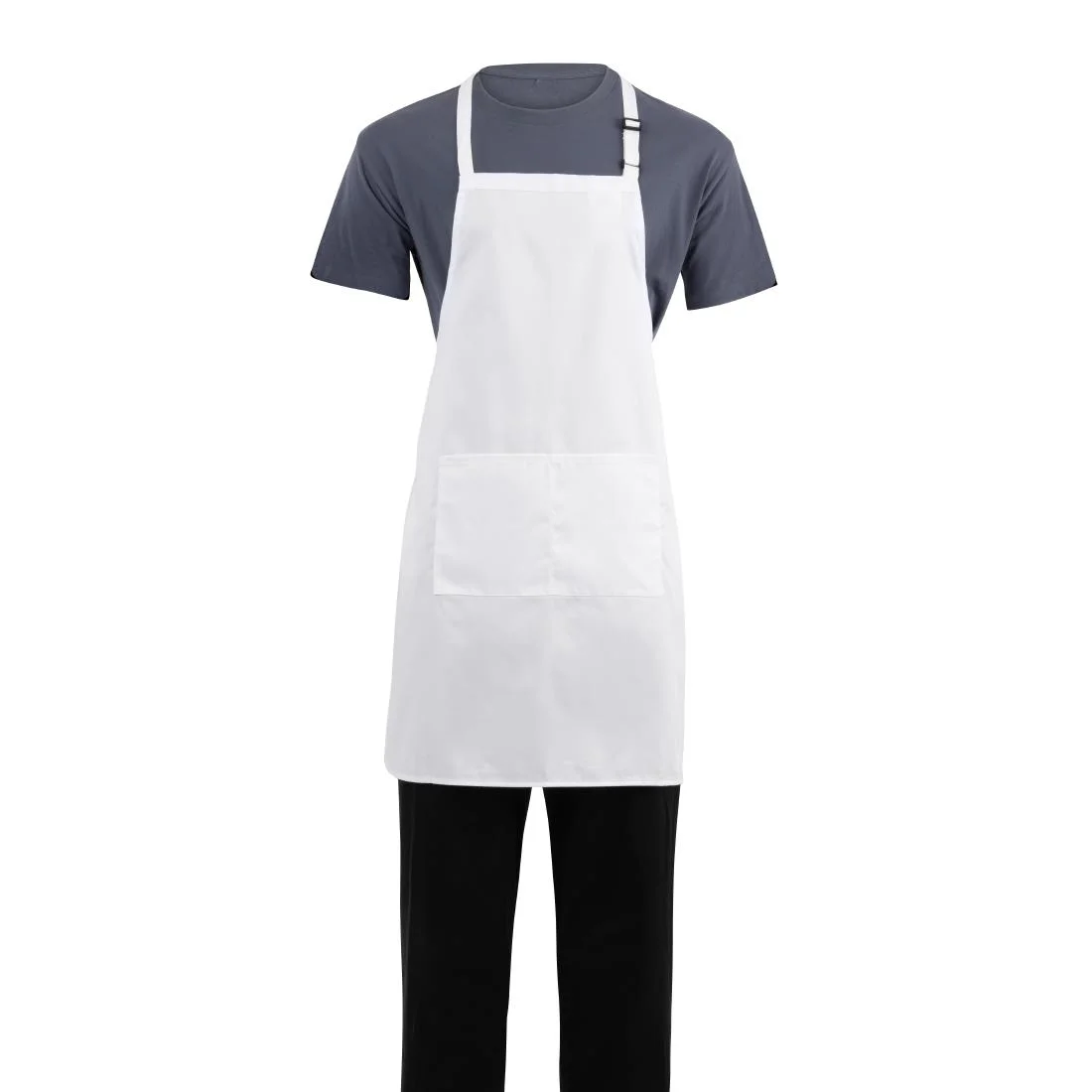 Chef Works Bib Apron White