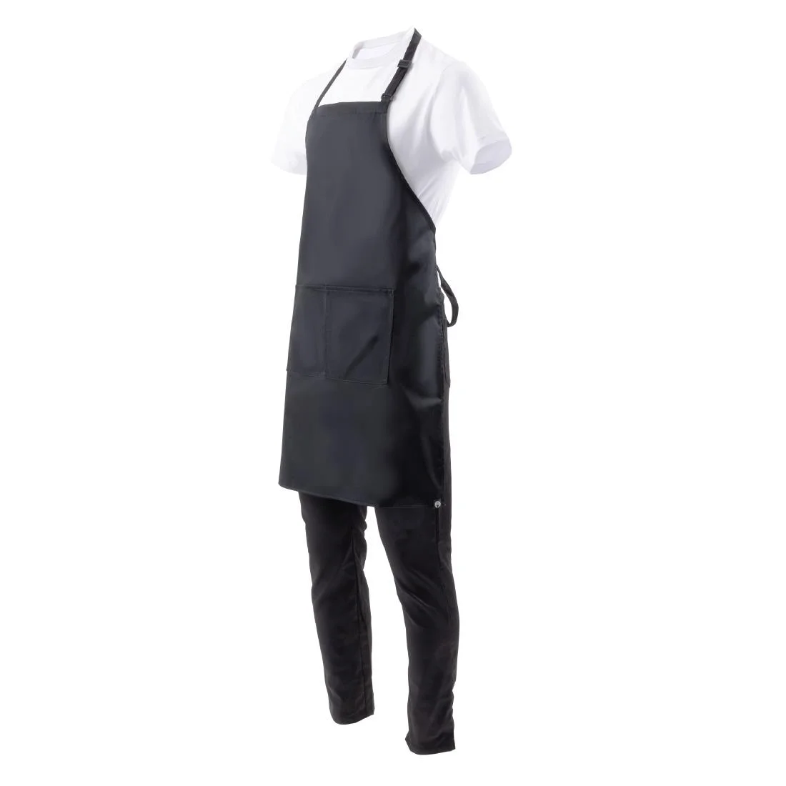 Chef Works Bib Apron Black - Image 10