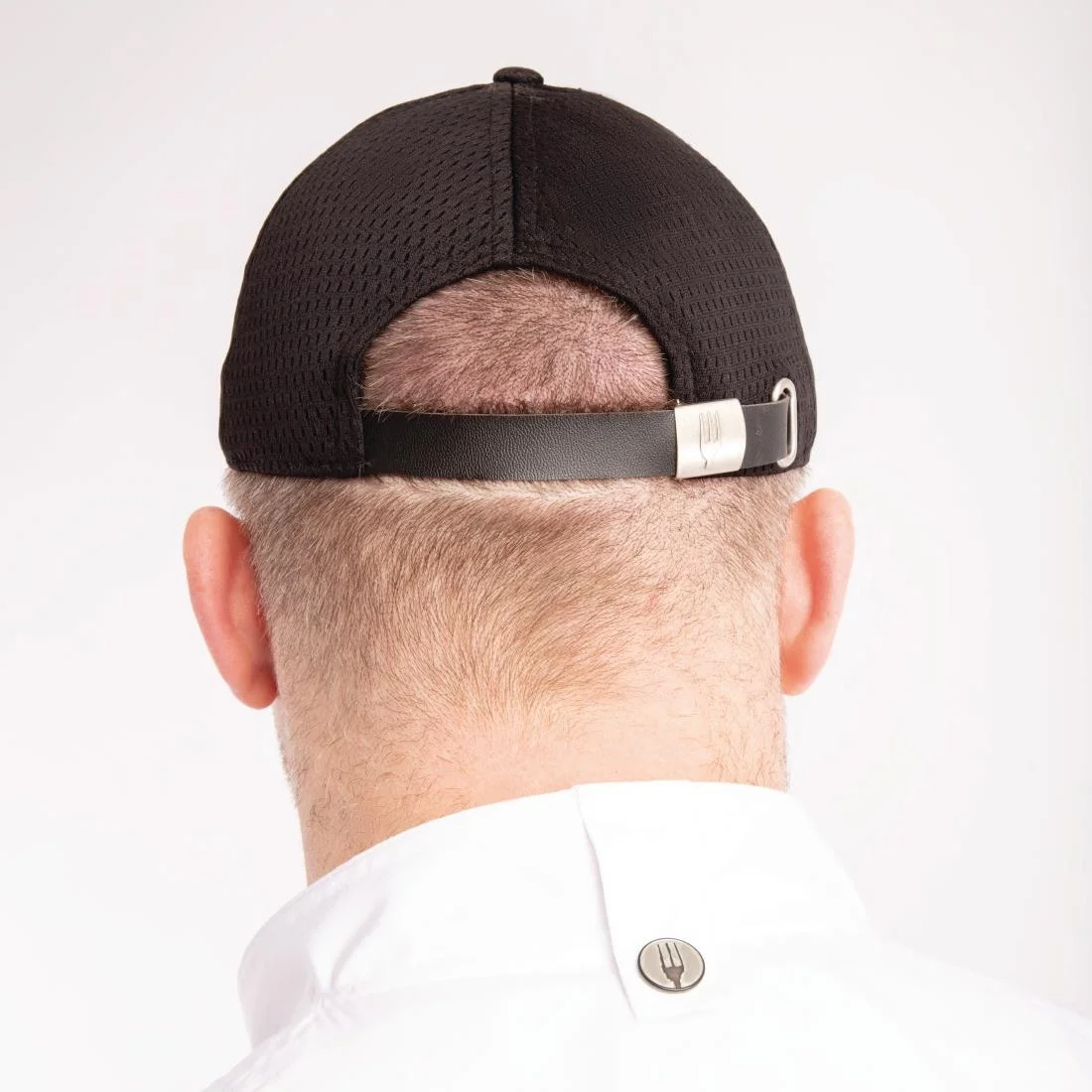 Chef Works Cool Vent Baseball Cap with Grey - Image 2
