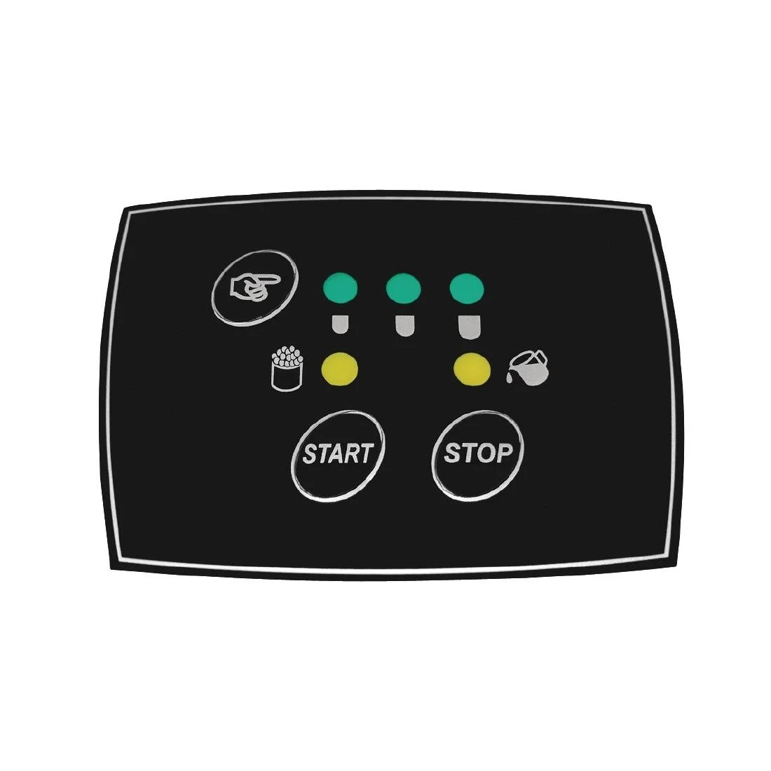 Polar Operation Panel Sticker