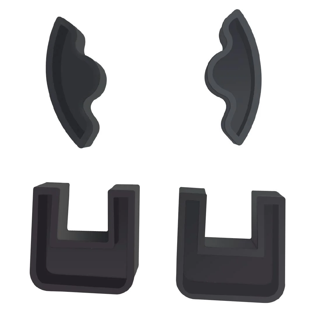Buffalo 10Ltr Planetary Mixer Rubber Feet (4 Pack)