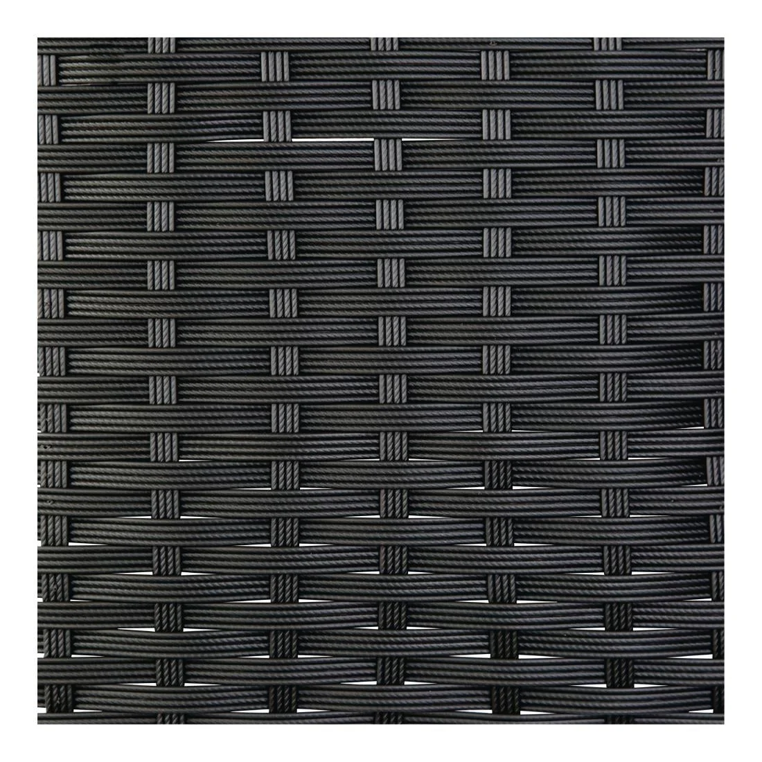 Bolero Black PE Wicker Swatch