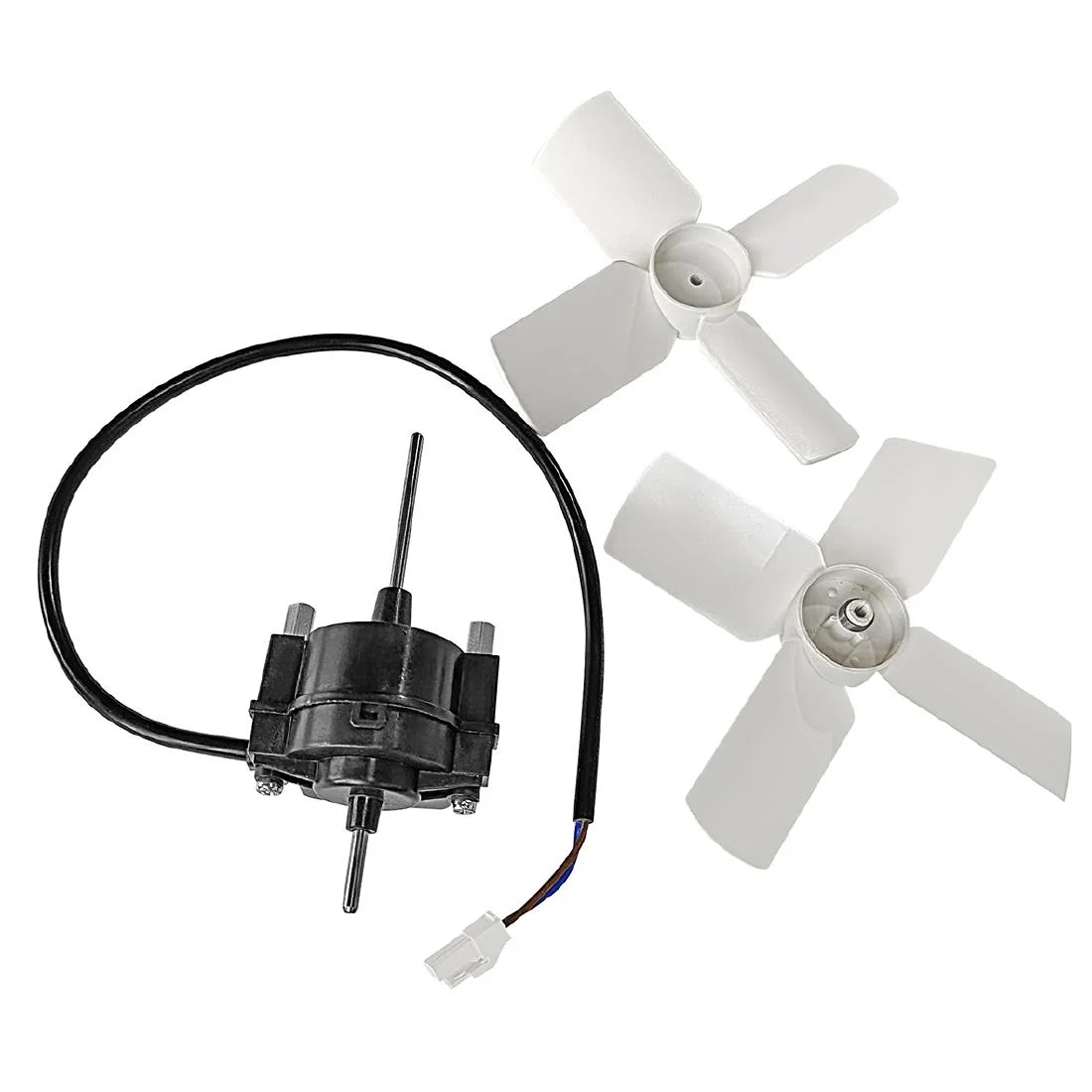 Polar Fan Motor Including Blades
