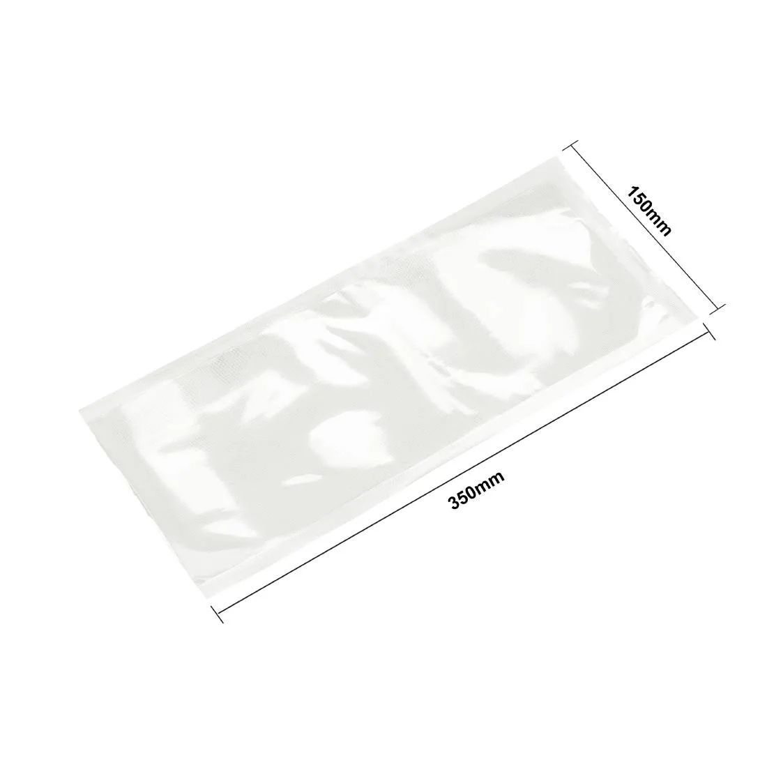 Vogue Compostable Embossed Vacuum Sealer Bags 150x350mm (50 Pack) - Image 4