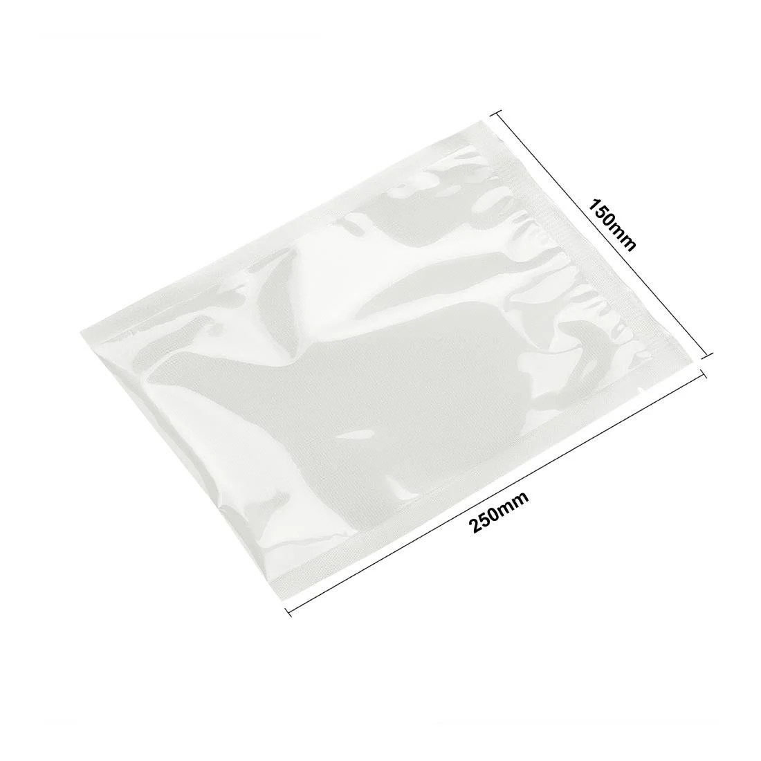 Vogue Compostable Embossed Vacuum Sealer Bags 150x250mm (50 Pack) - Image 4