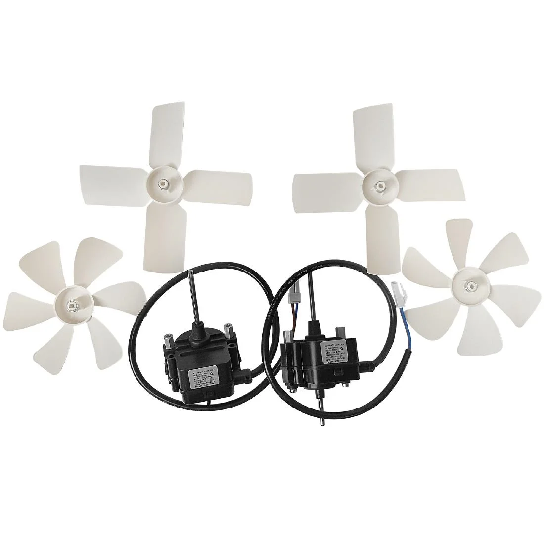 Polar EC Motor with Blades