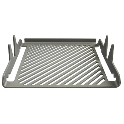 Merrychef conneX 16 High Opening Panini Press with Ribbed Base - Image 3