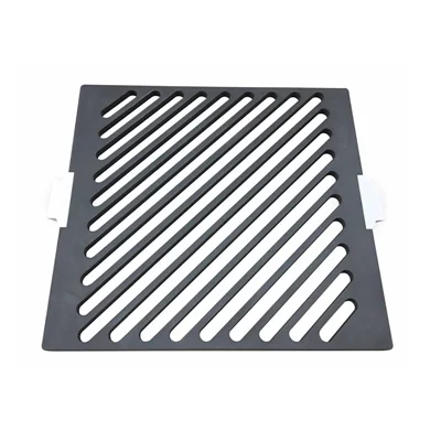 Merrychef conneX 16 High Opening Panini Press with Ribbed Base - Image 6