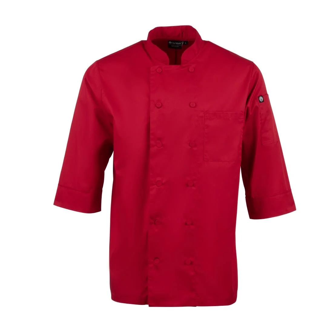 Chef Works Red Unisex Chefs Jacket
