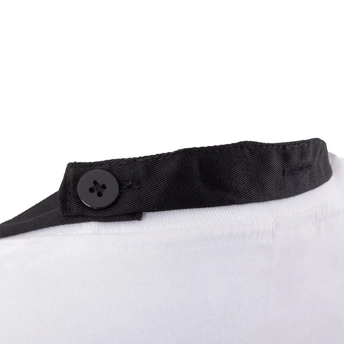 Whites V Neck Service Apron Black - Image 11