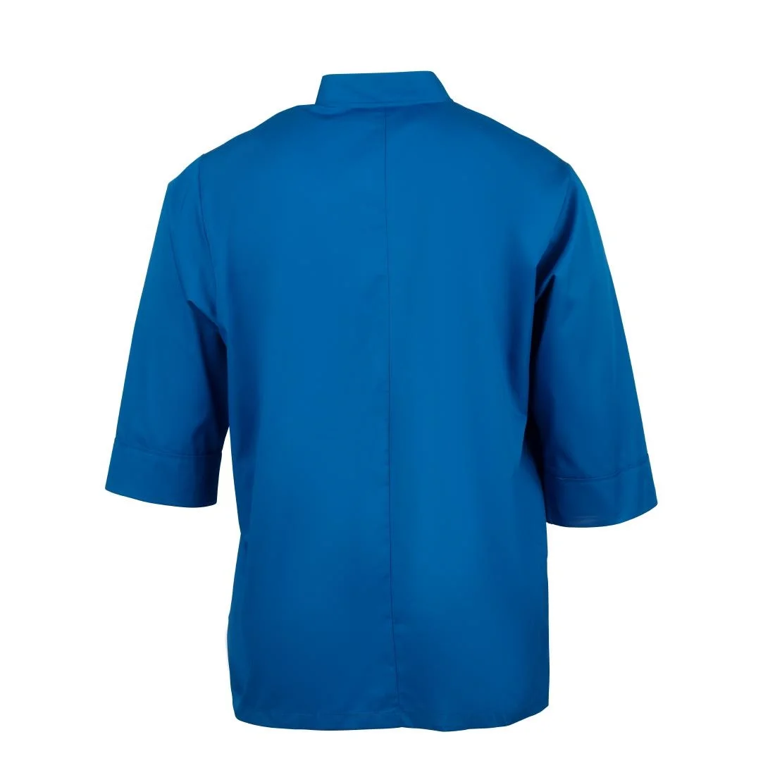 Chef Works Blue Unisex Chefs Jacket - Image 3